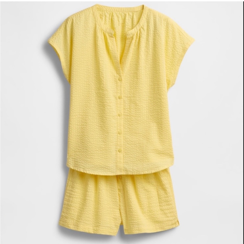 NWT Gap Gauze PJ set X-Large